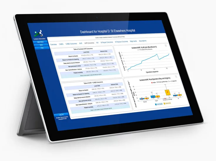 Our software tablet screenshot