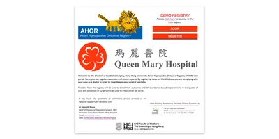 Dendrite and Queen Mary Hospital (Hong Kong) launch Asian Hypospadias Outcome Registry