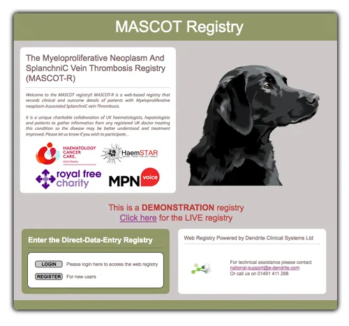 Dendrite and UK research groups launch MASCOT Registry