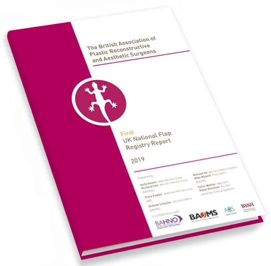 Dendrite and BAPRAS publishes First UK National Flap Registry Report - first national registry of its type in the world to collect data on all major pedicled and free flap operations